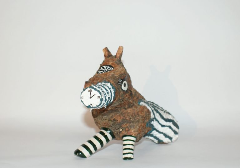 Animals after party n°2 Porcellino, 2021, 17x15x9cm
