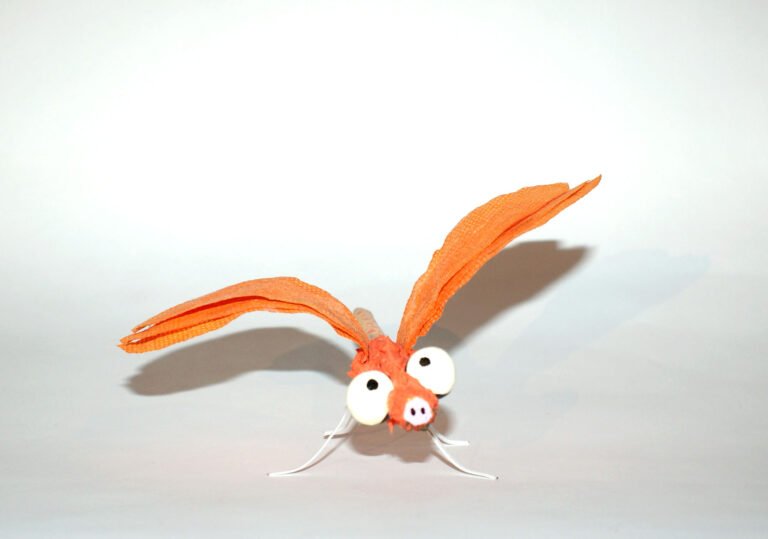 Libellula orange pig, Bookshop Museo Giardino Sonoro, Firenze, 2023