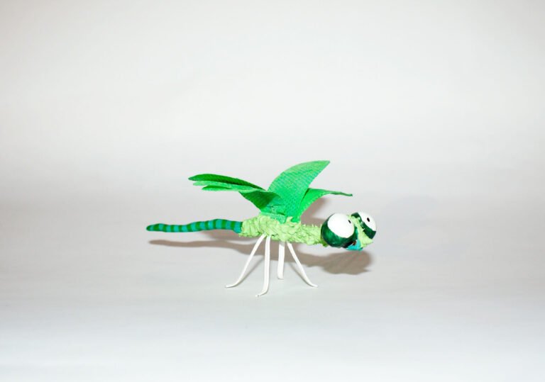 Libellula verde, Bookshop Museo Giardino Sonoro, Firenze, 2023