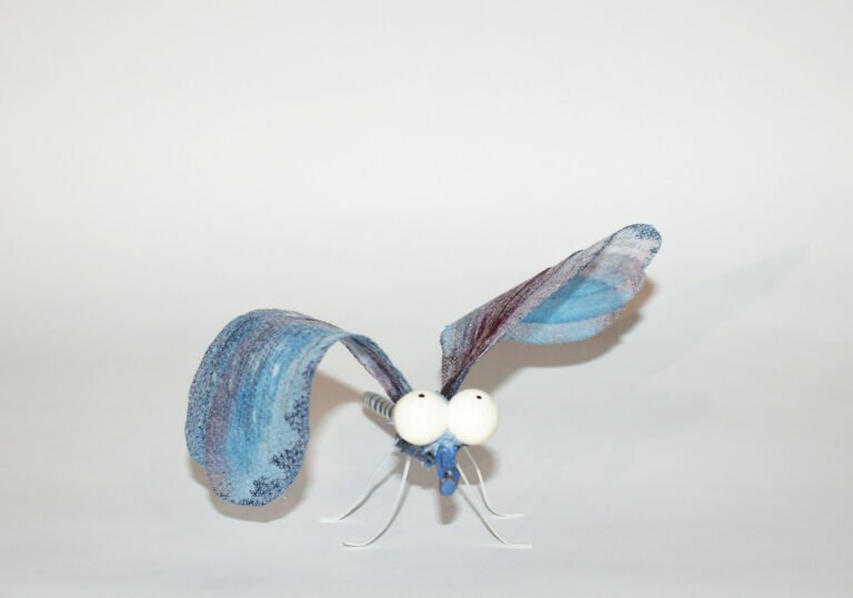 Zanzara blu, Collezione privata, Firenze, 2023