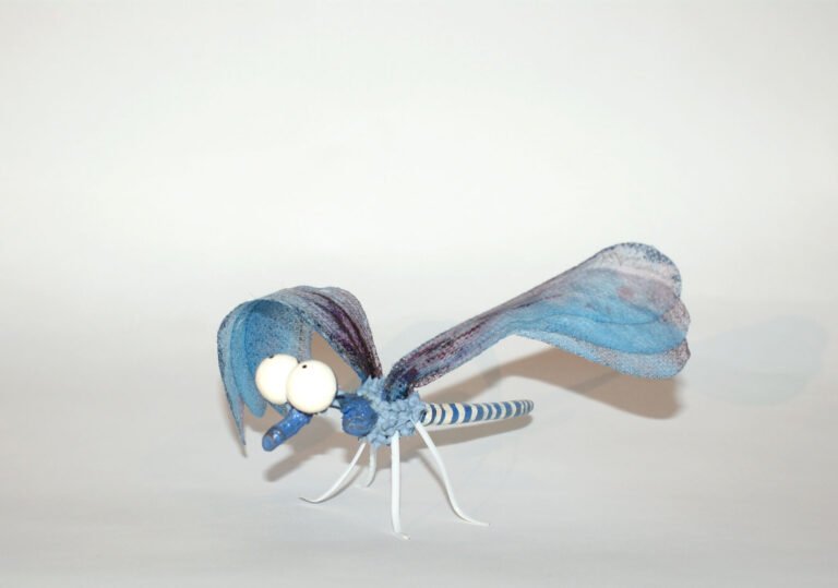 Zanzara blu, Collezione privata, Firenze, 2023